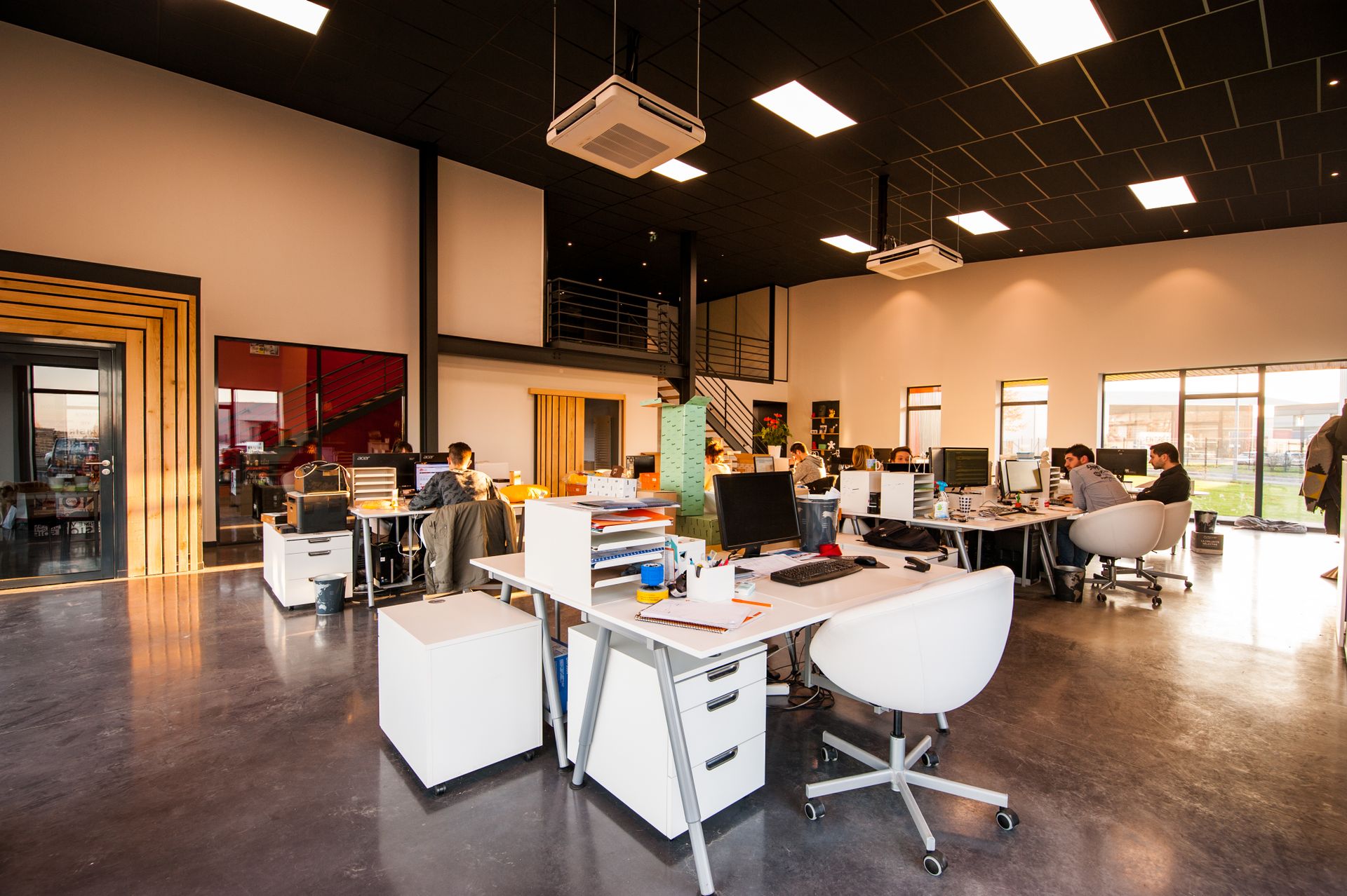 Bureaux modernes à Singapour