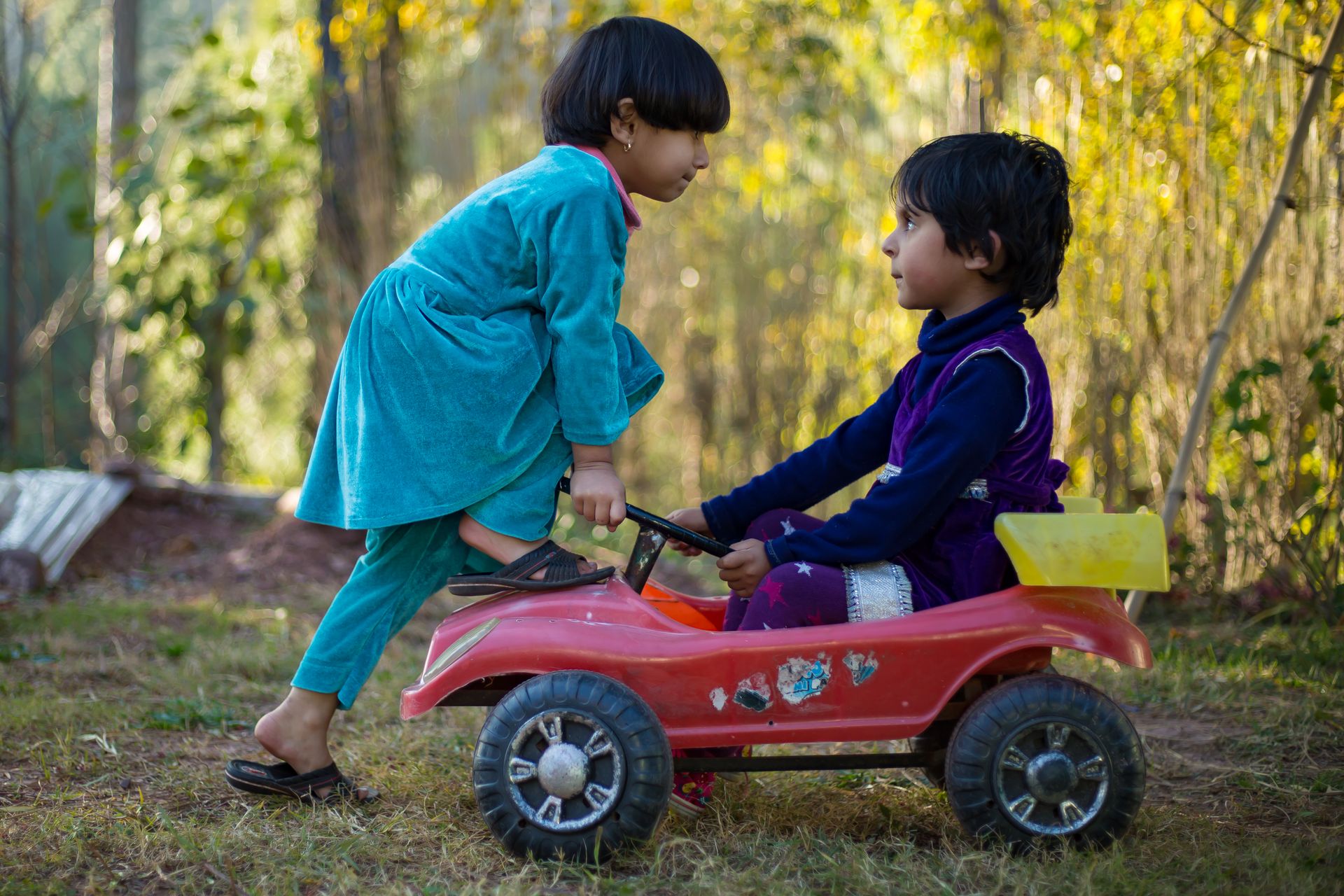Enfants qui jouent