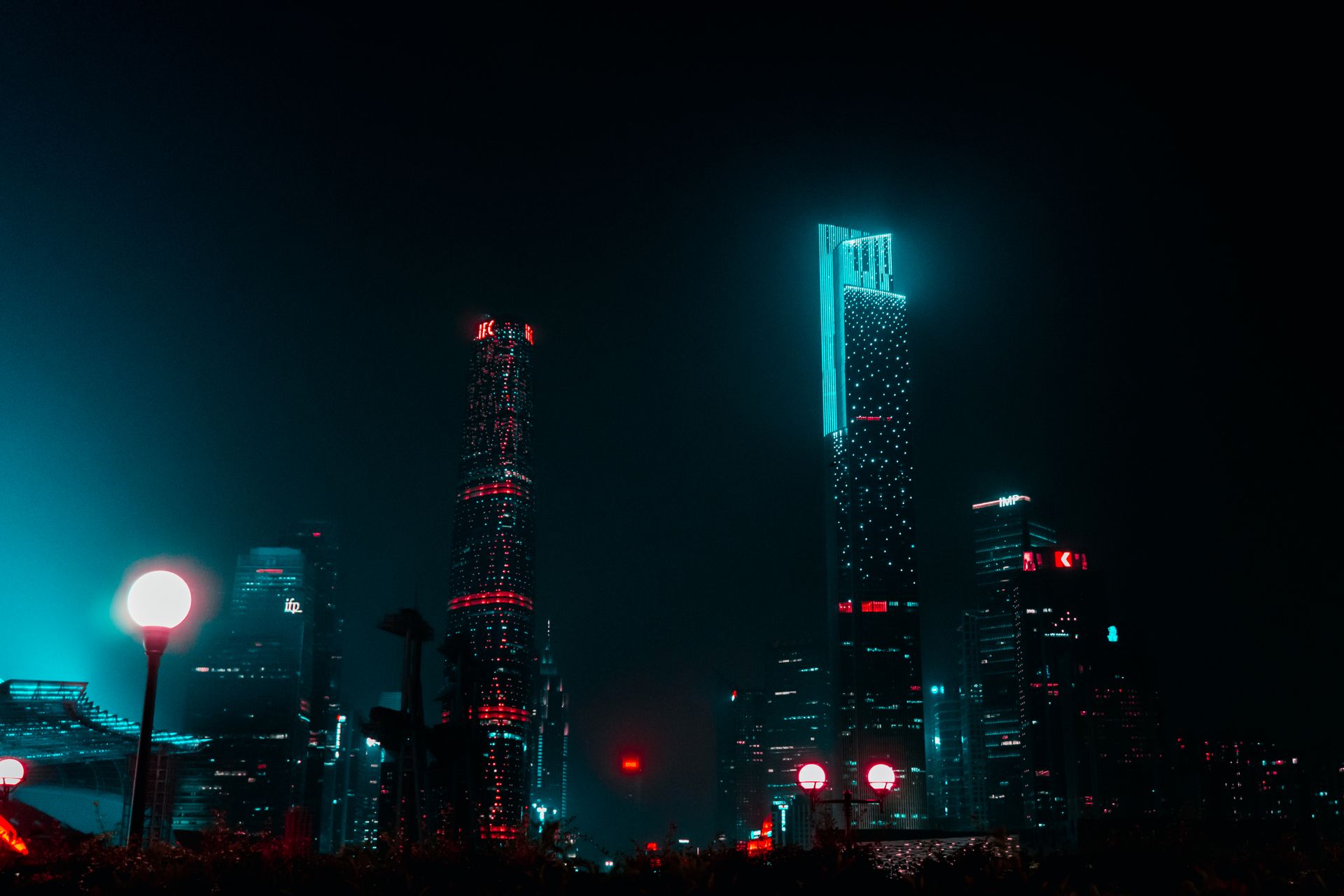 Singapour la nuit